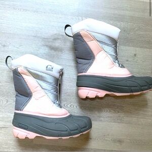 Sorrel Waterproof Boots Gray Oink GUC💗